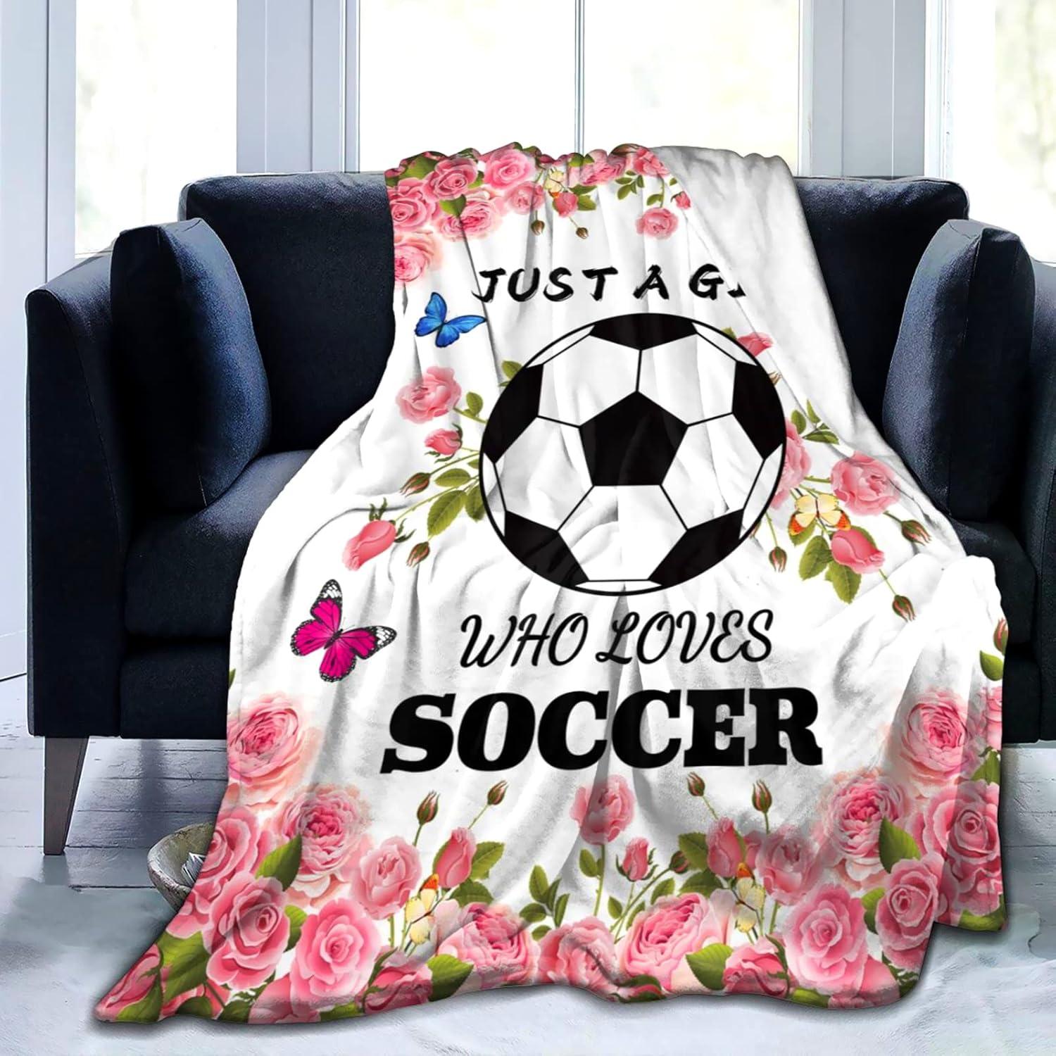 Manta de Fútbol Wattnai 50x40 cm Franela para Niños