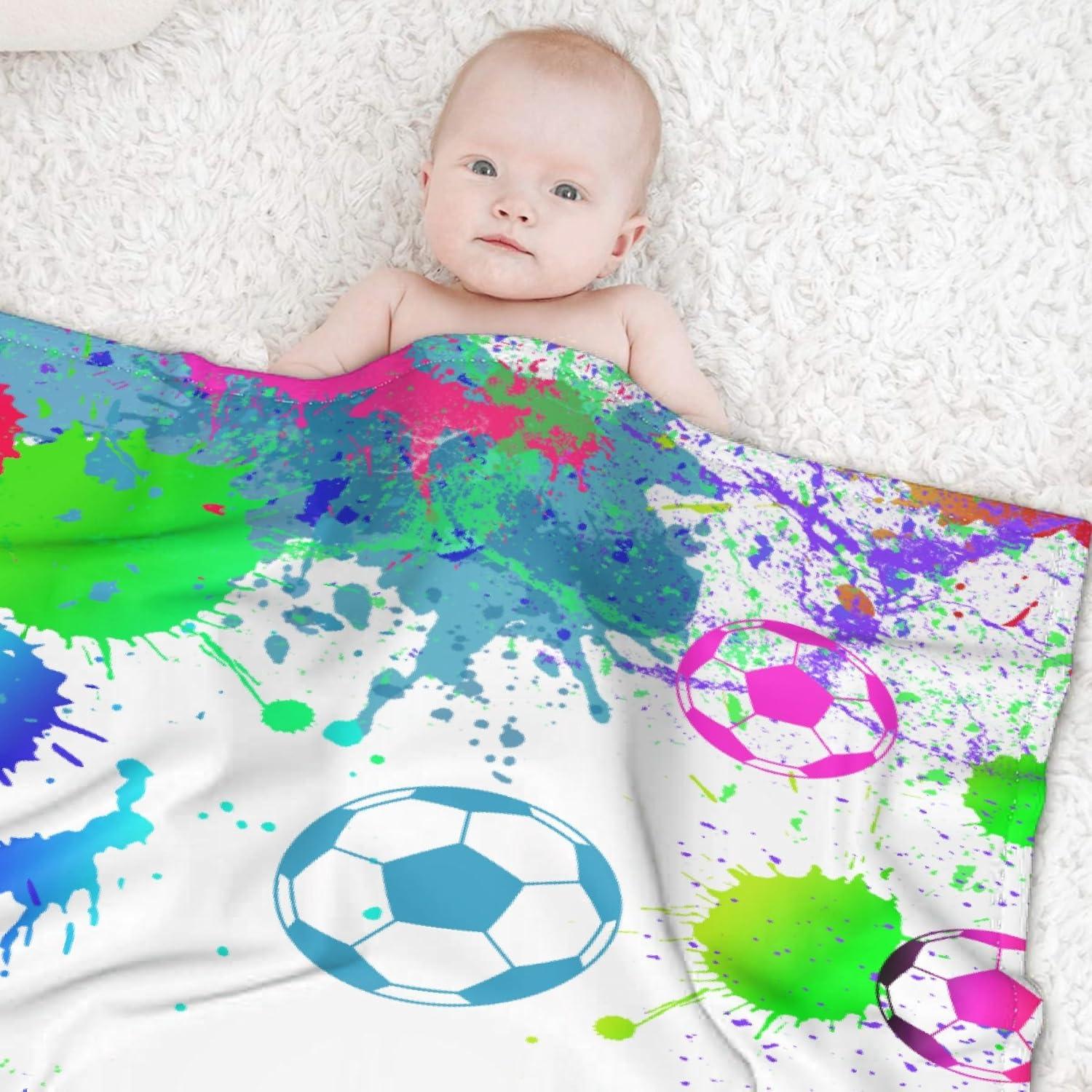 Manta de Franela BEFOOD para Mascotas 76cm x 102cm Fútbol