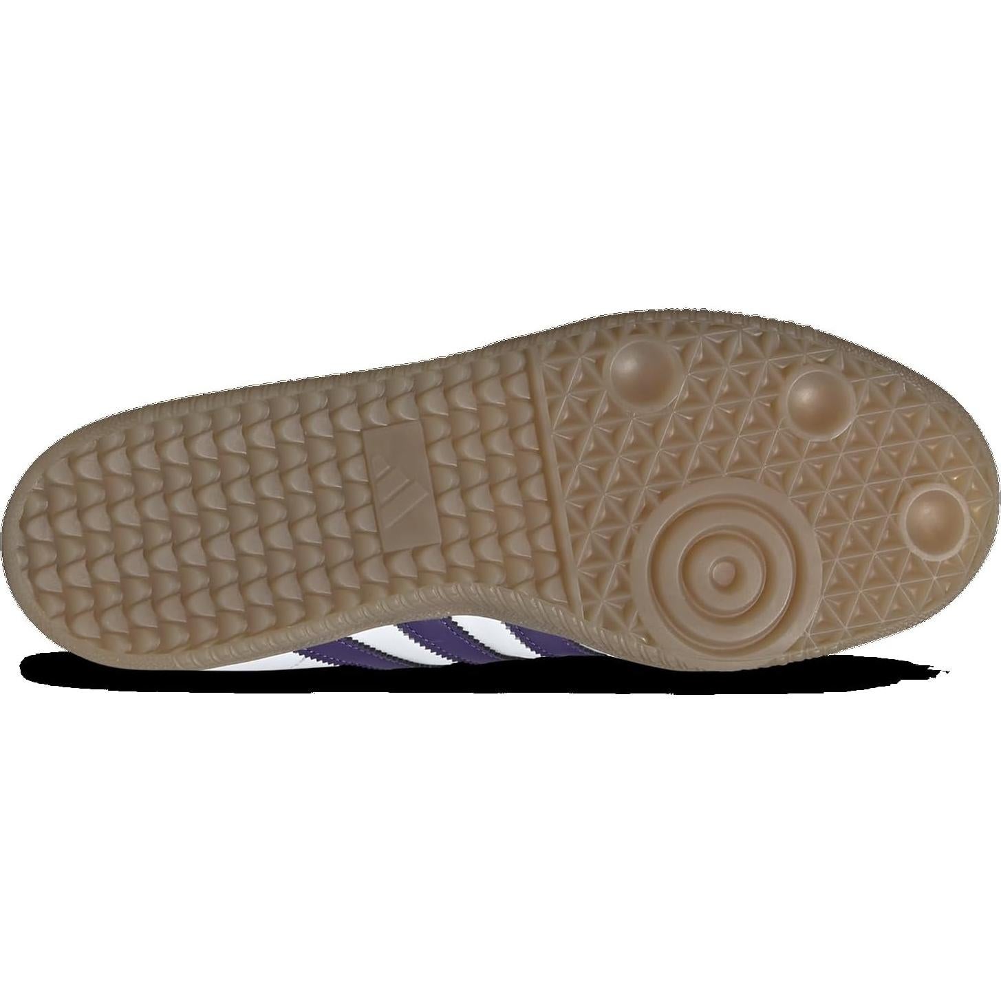 Zapatos de fútbol adidas Samba Messi Hombre IH8161 Blanco/Púrpura Talla 10