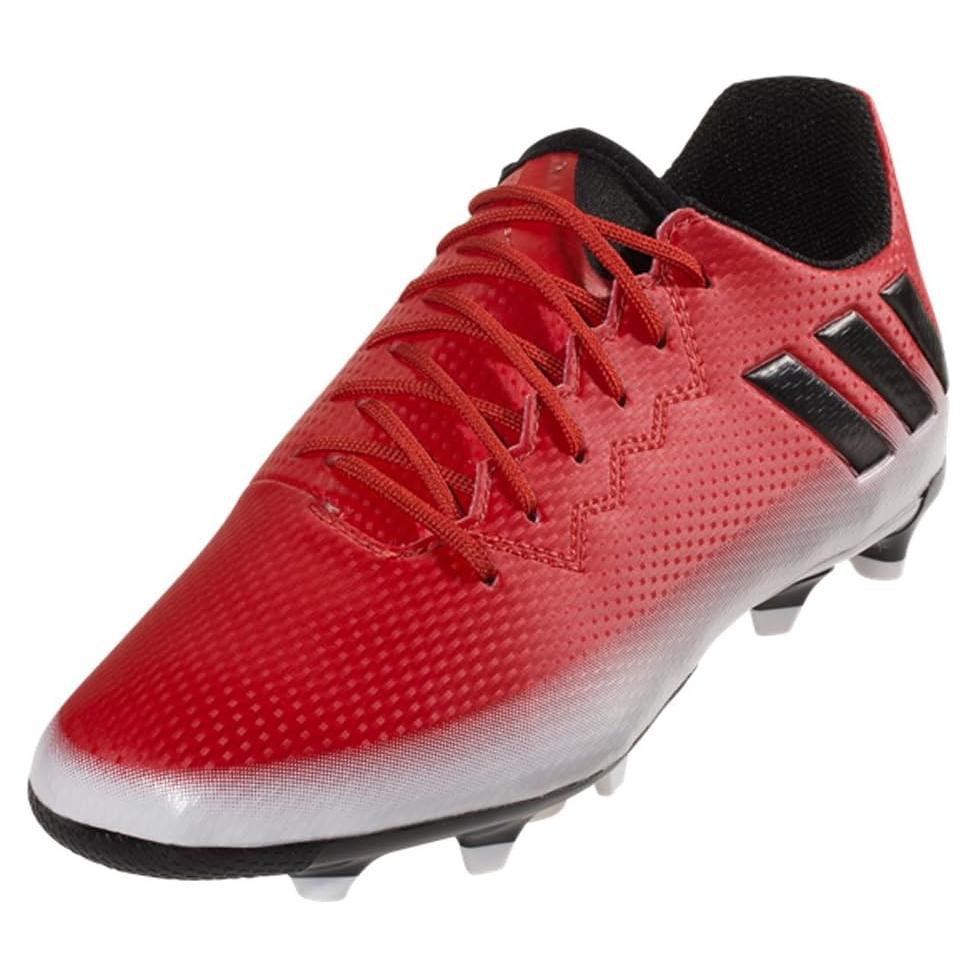 Botas de fútbol Adidas Jr Messi 16.3 FG Rojo/Negro 13.5K
