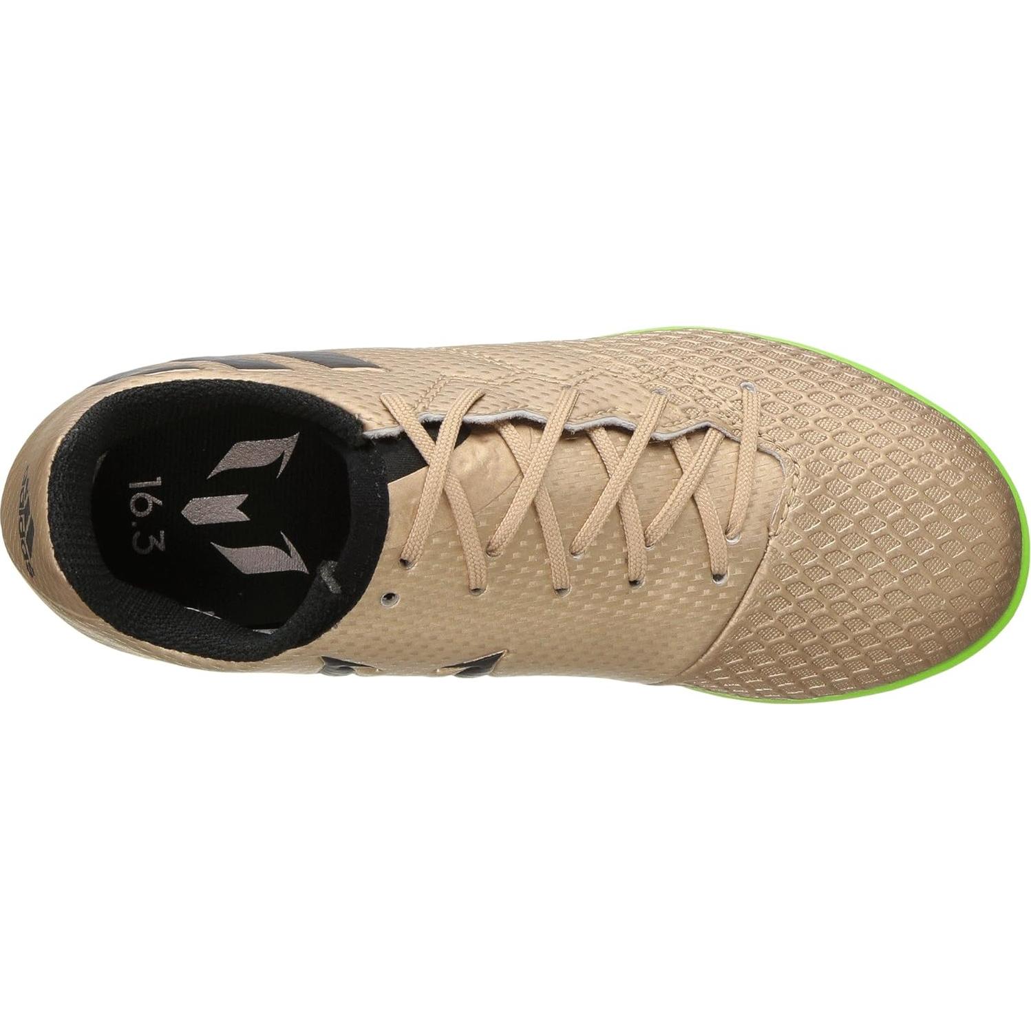 Zapatillas de Fútbol Adidas Messi 16.3 Niños 10.5 Cobre/Negro/Verde