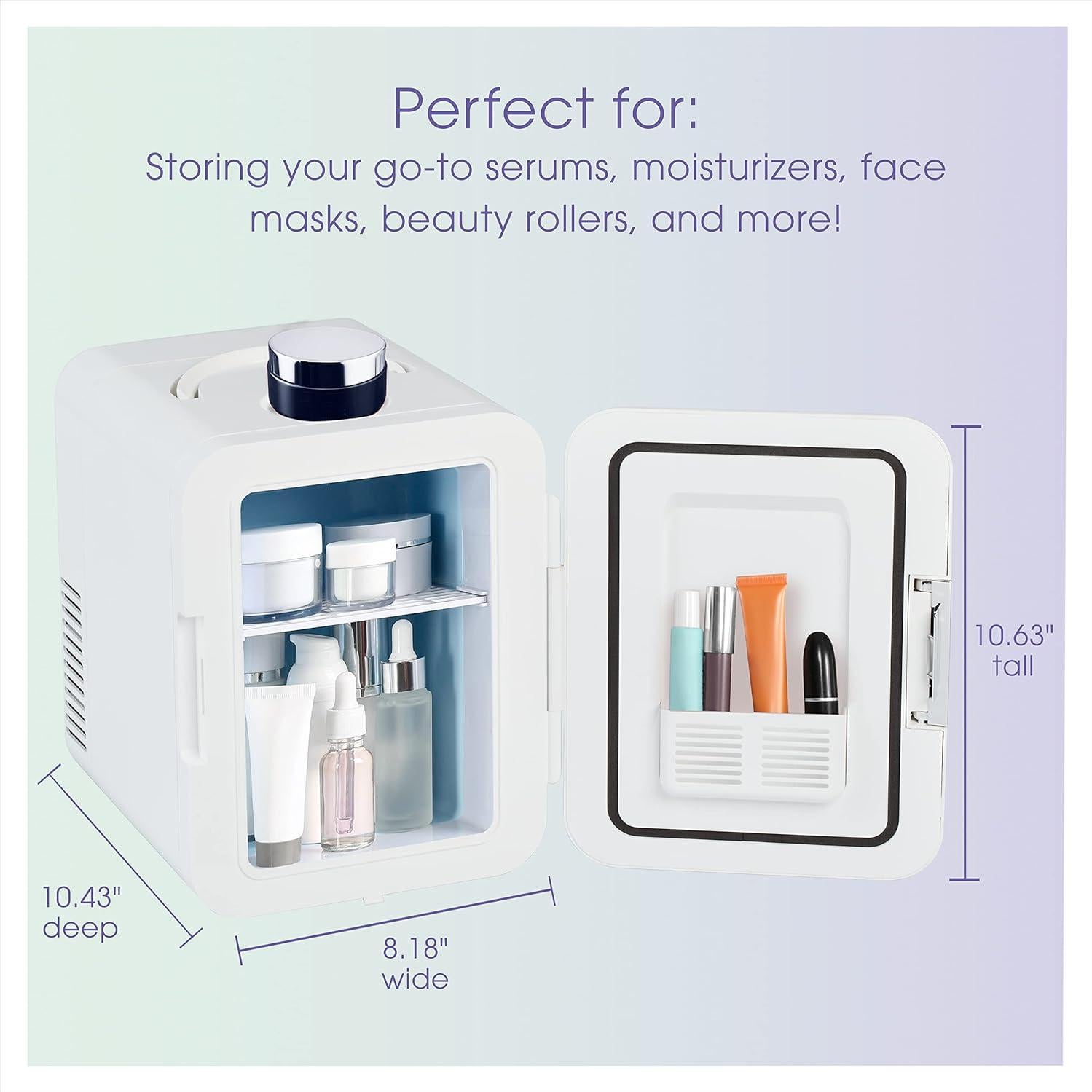 Refrigerador de Belleza Conair True Glow 4L para Cuidado Facial