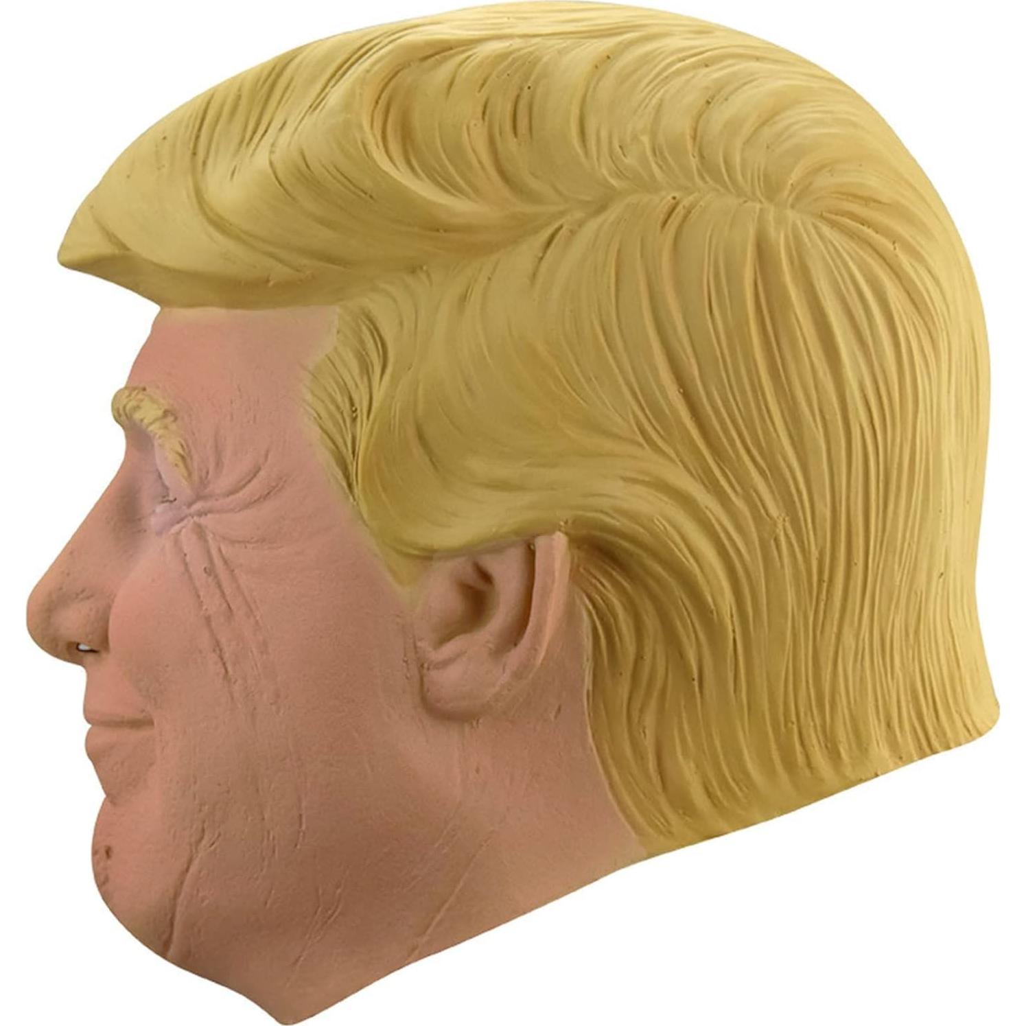Máscara Realista de Trump en Láttex para Adultos - Charmluvee