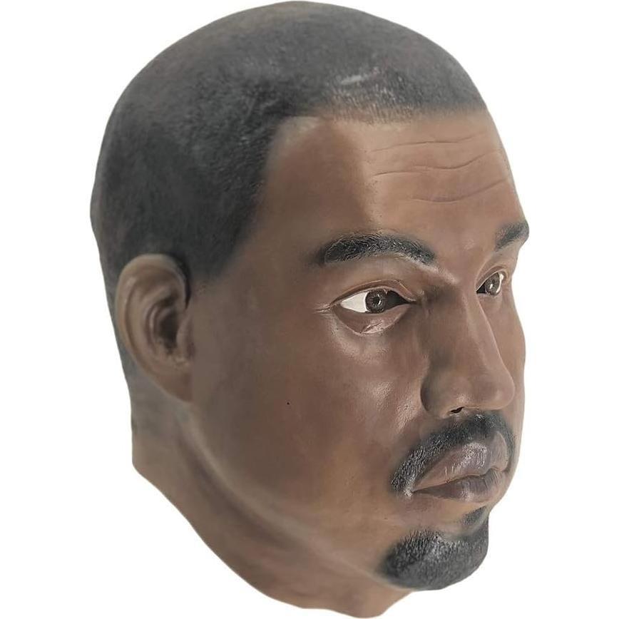 Máscara de Cabeza Humana Realista de Láttex para Fiesta