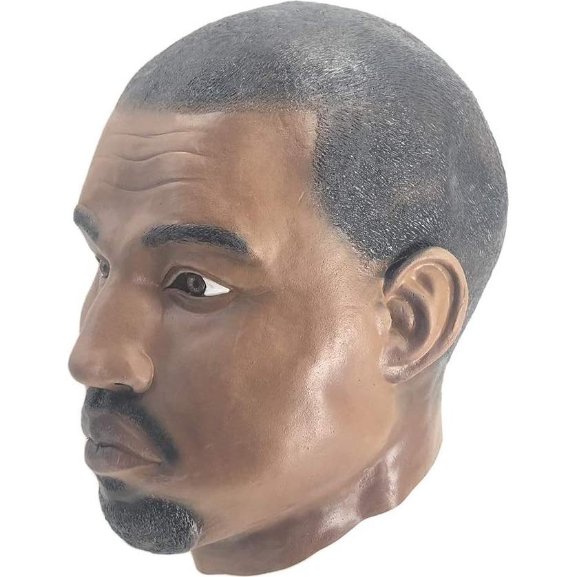 Máscara de Cabeza Humana Realista de Láttex para Fiesta