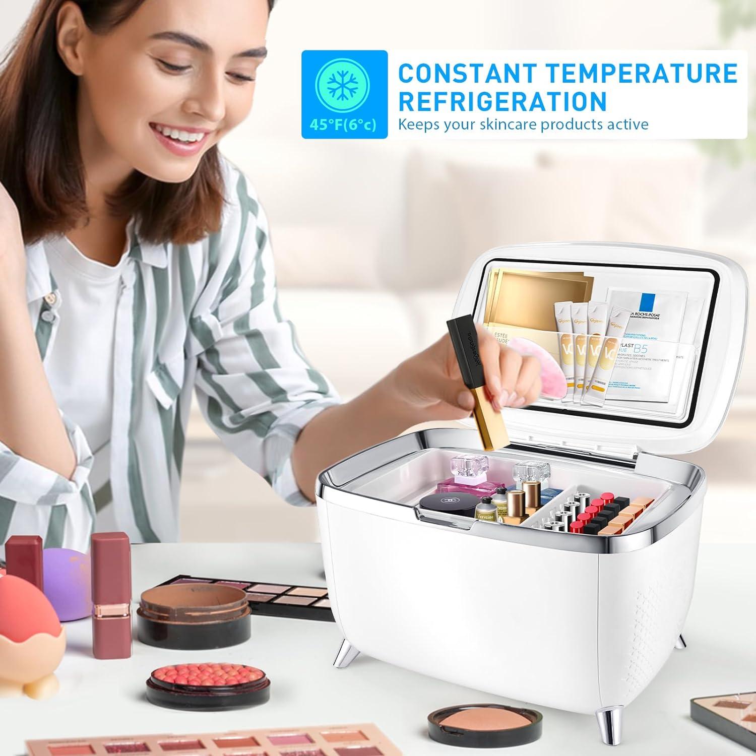 Mini nevera Personal Fridge 6L para cosméticos y bebidas