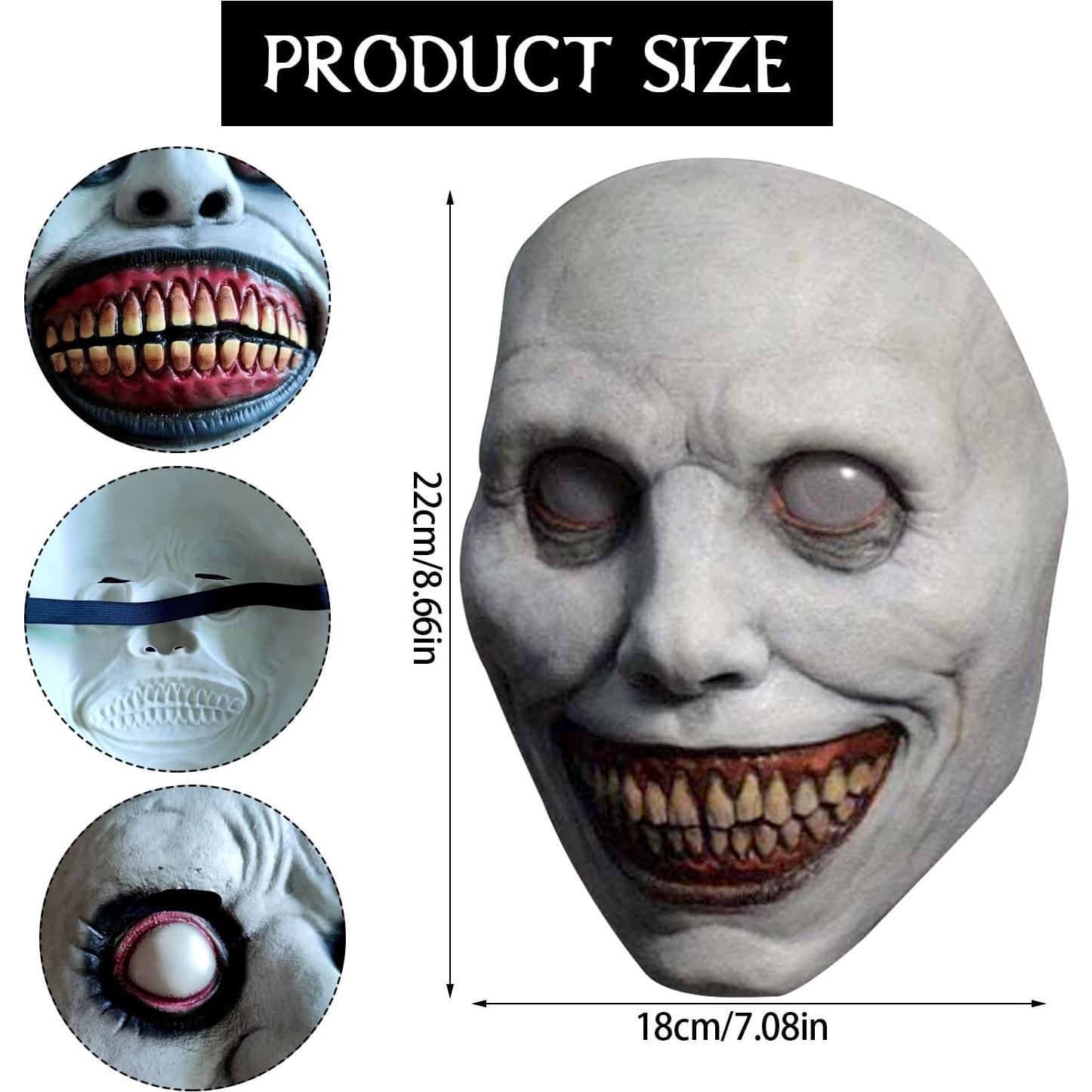 Máscara de Demonio Sonriente Huaerle para Halloween