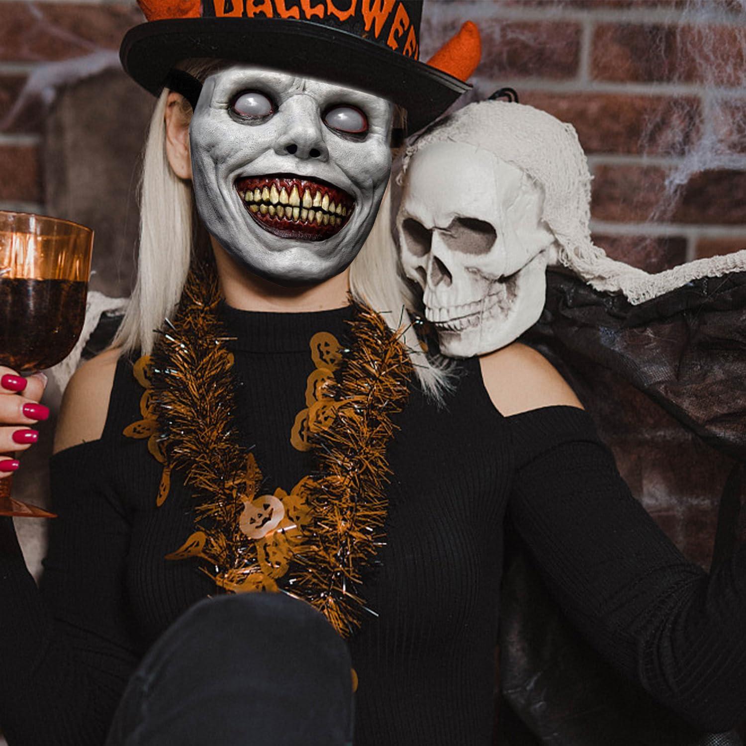 Máscara de Demonio Sonriente Huaerle para Halloween