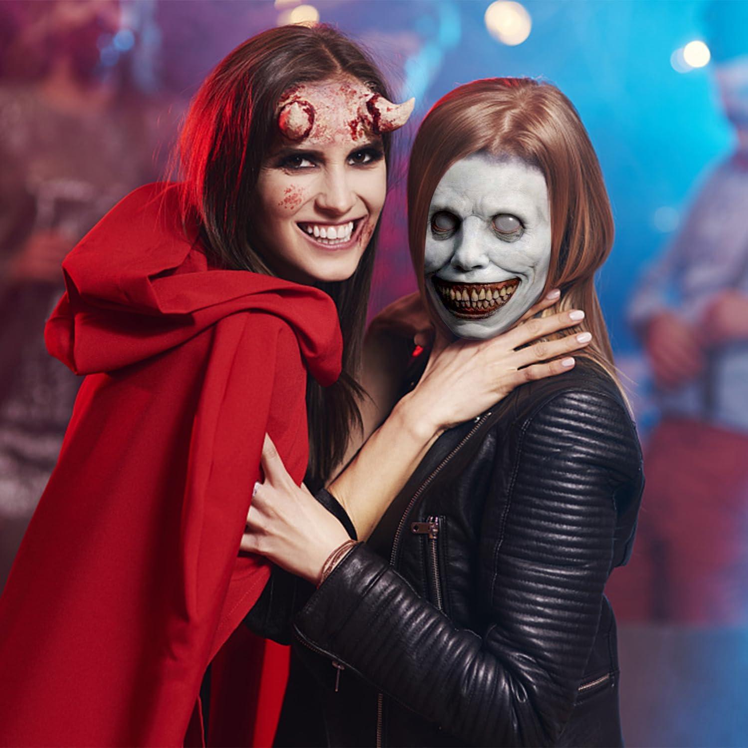 Máscara de Demonio Sonriente Huaerle para Halloween