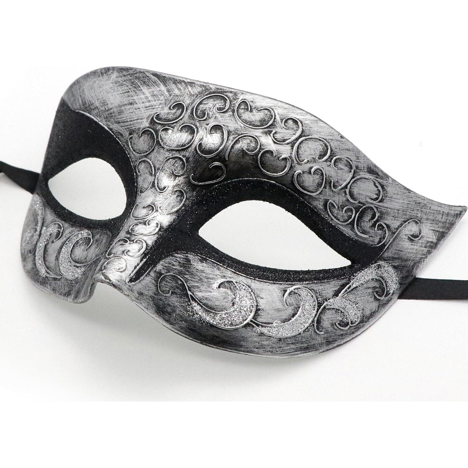 Máscaras de Fiesta para Parejas Coddsmz - Metálica y Plástica