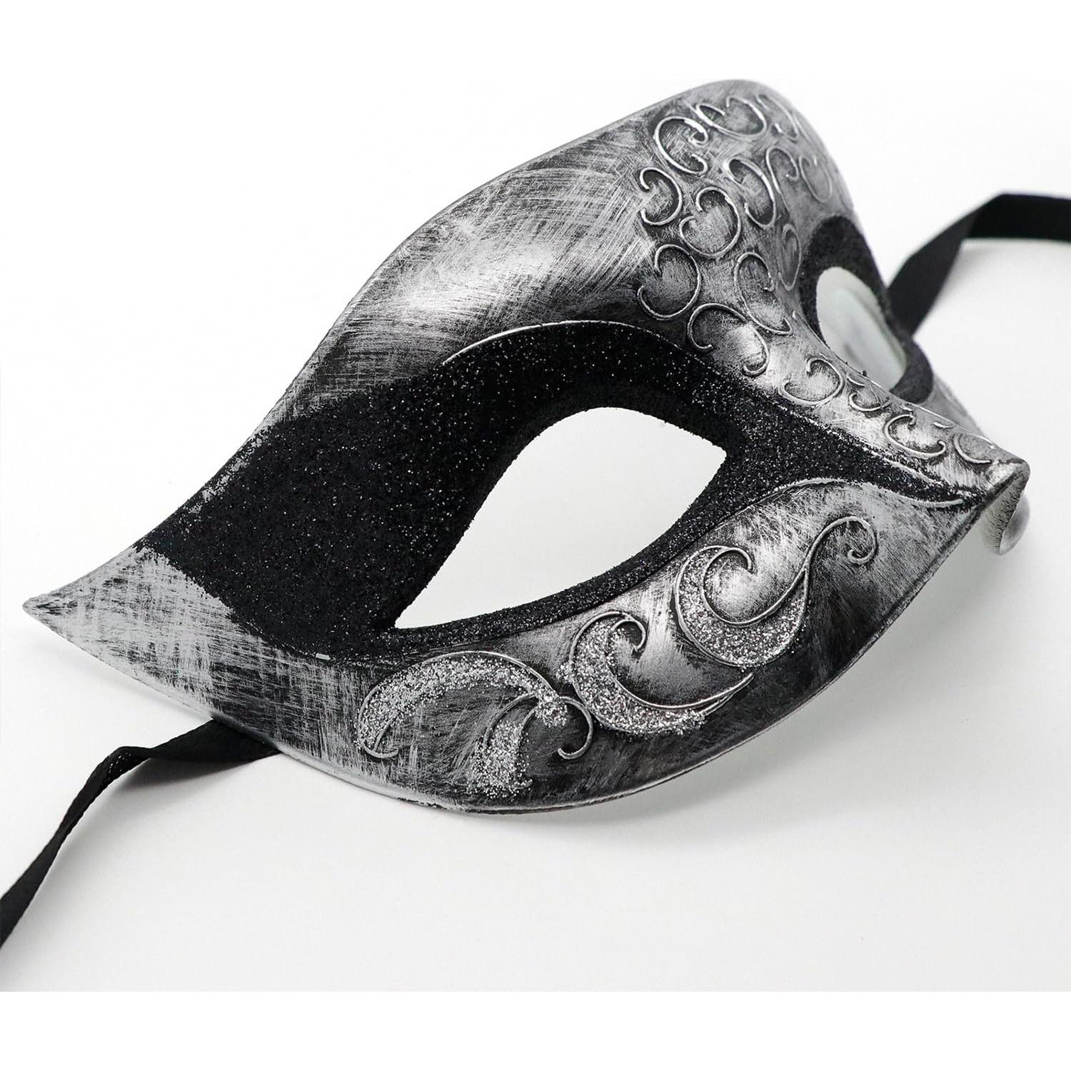 Máscaras de Fiesta para Parejas Coddsmz - Metálica y Plástica