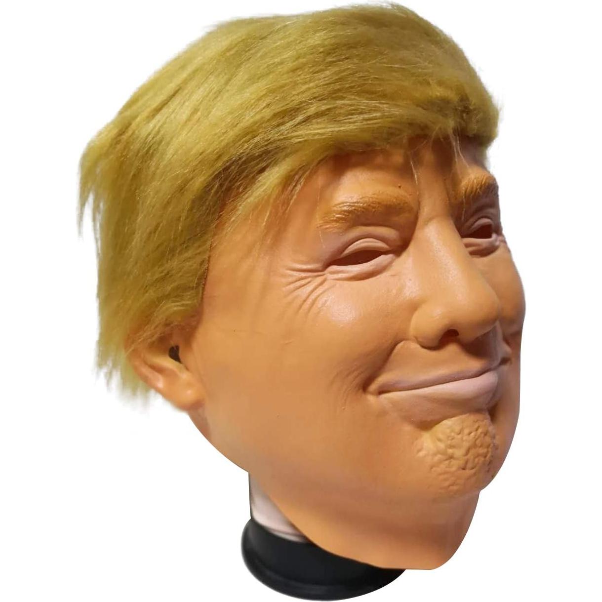 Máscara de látex Donald Trump para disfraz de Halloween
