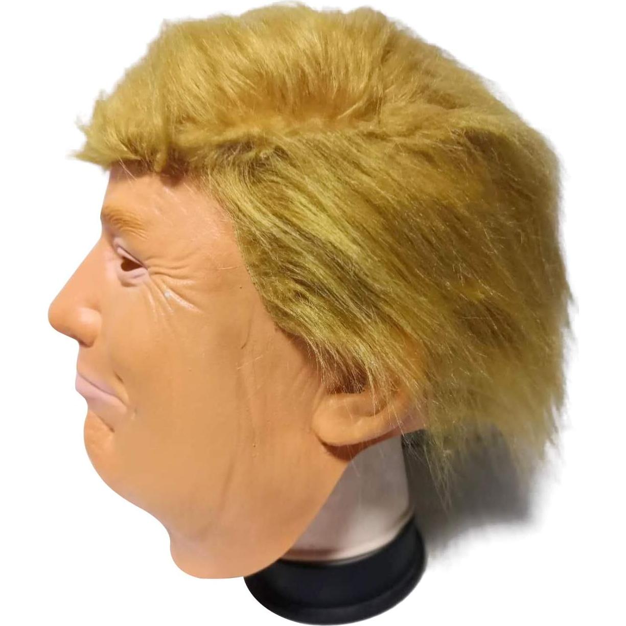 Máscara de látex Donald Trump para disfraz de Halloween