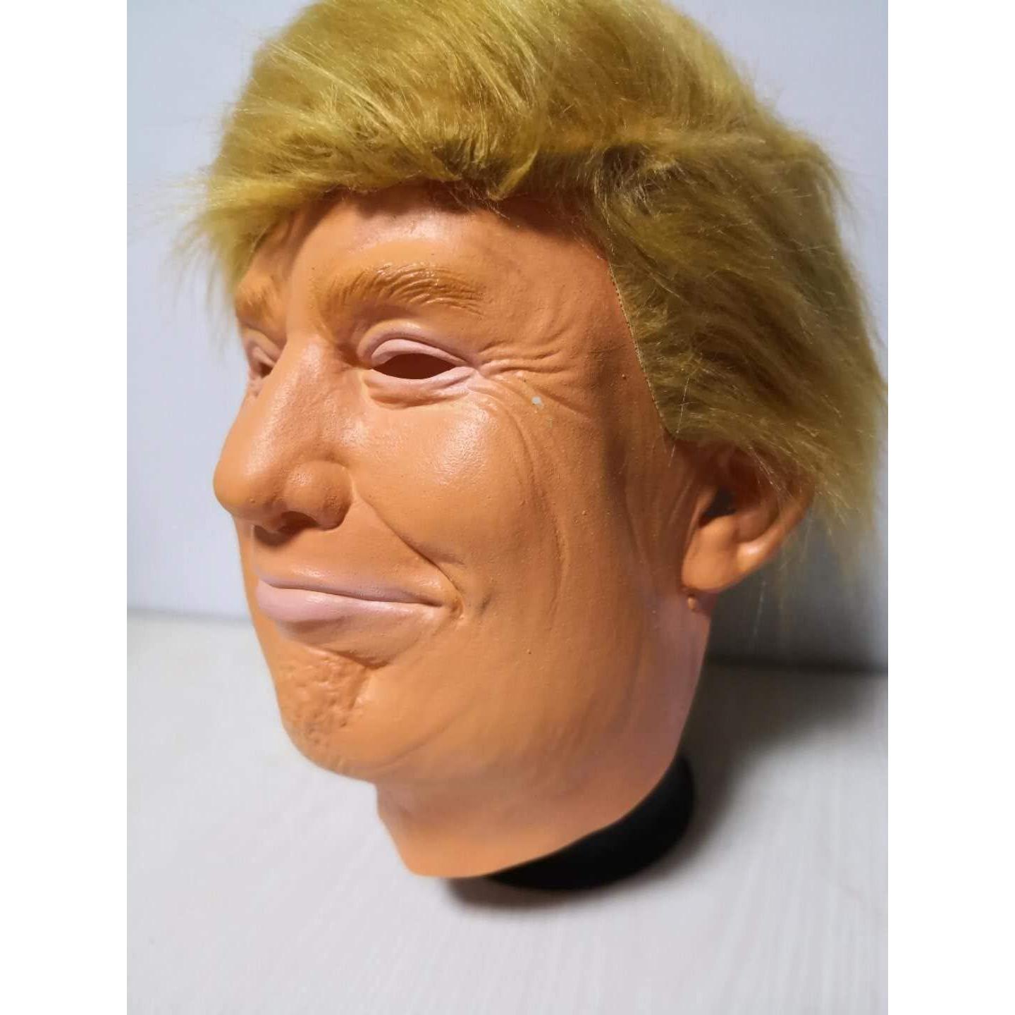 Máscara de látex Donald Trump para disfraz de Halloween