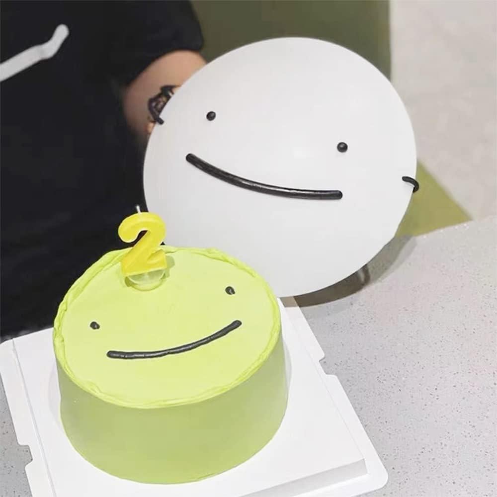 Máscara de Sueño Unisex Cosplay Anime Sonrisa Blanca 23.5 cm