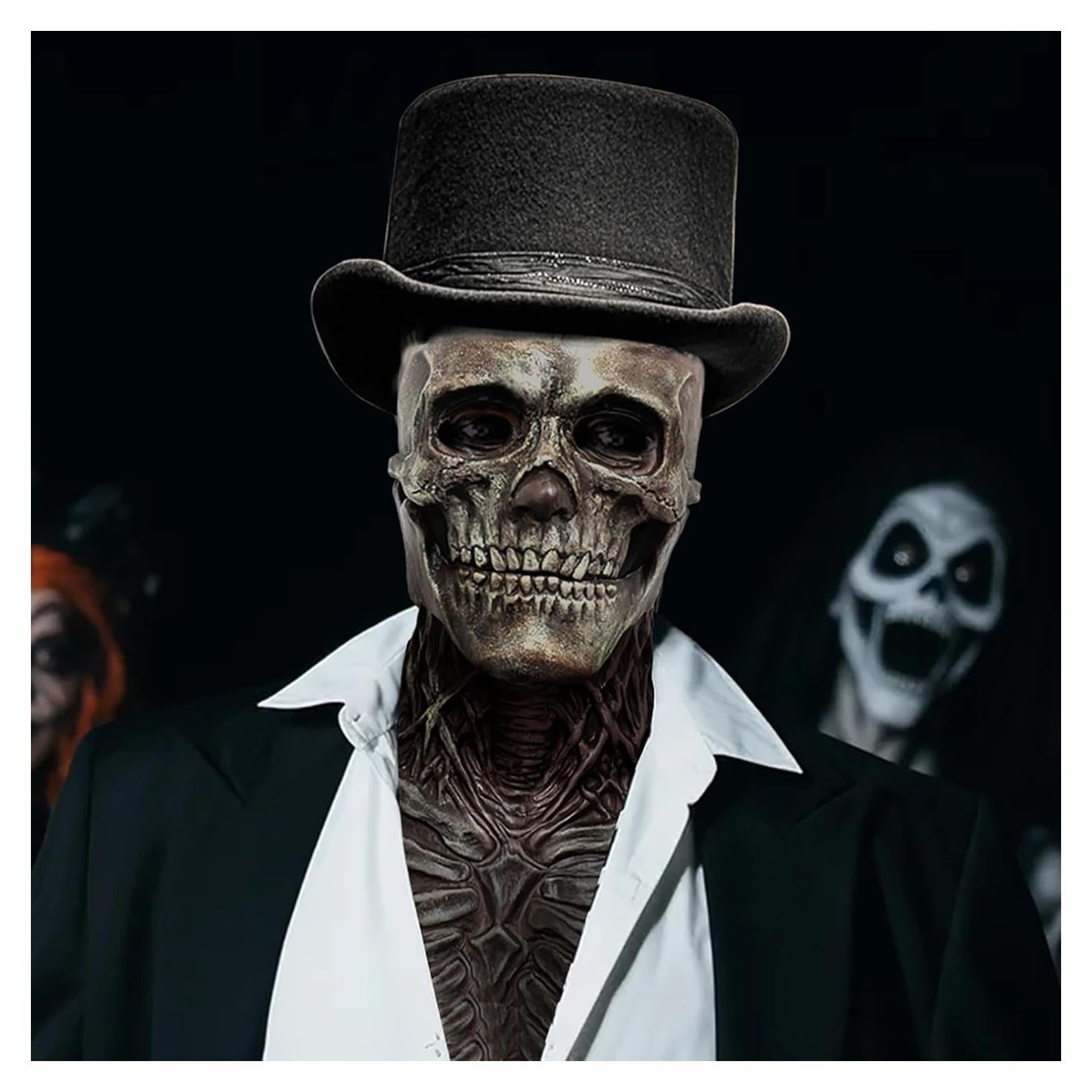 Máscara de Calavera de Láttex Realista MITNOTY para Halloween