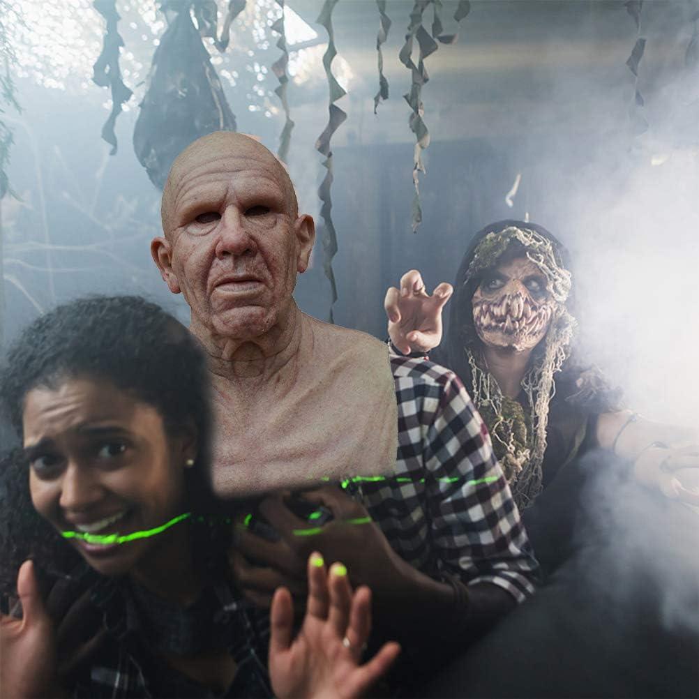 Máscara Realista de Anciano de Láttex Santity para Halloween