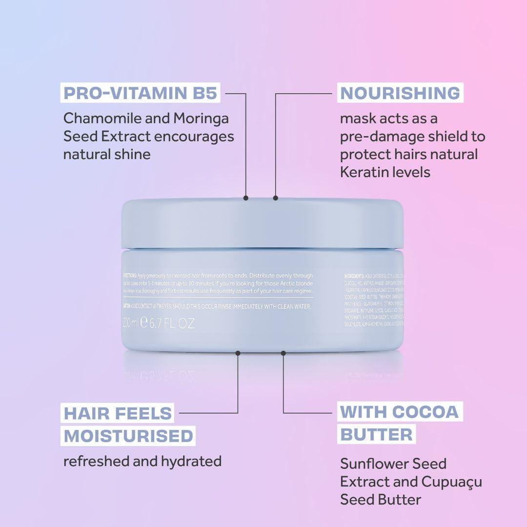 Mascarilla Tonificante Azul Lee Stafford 198 ml - Cabello Frío