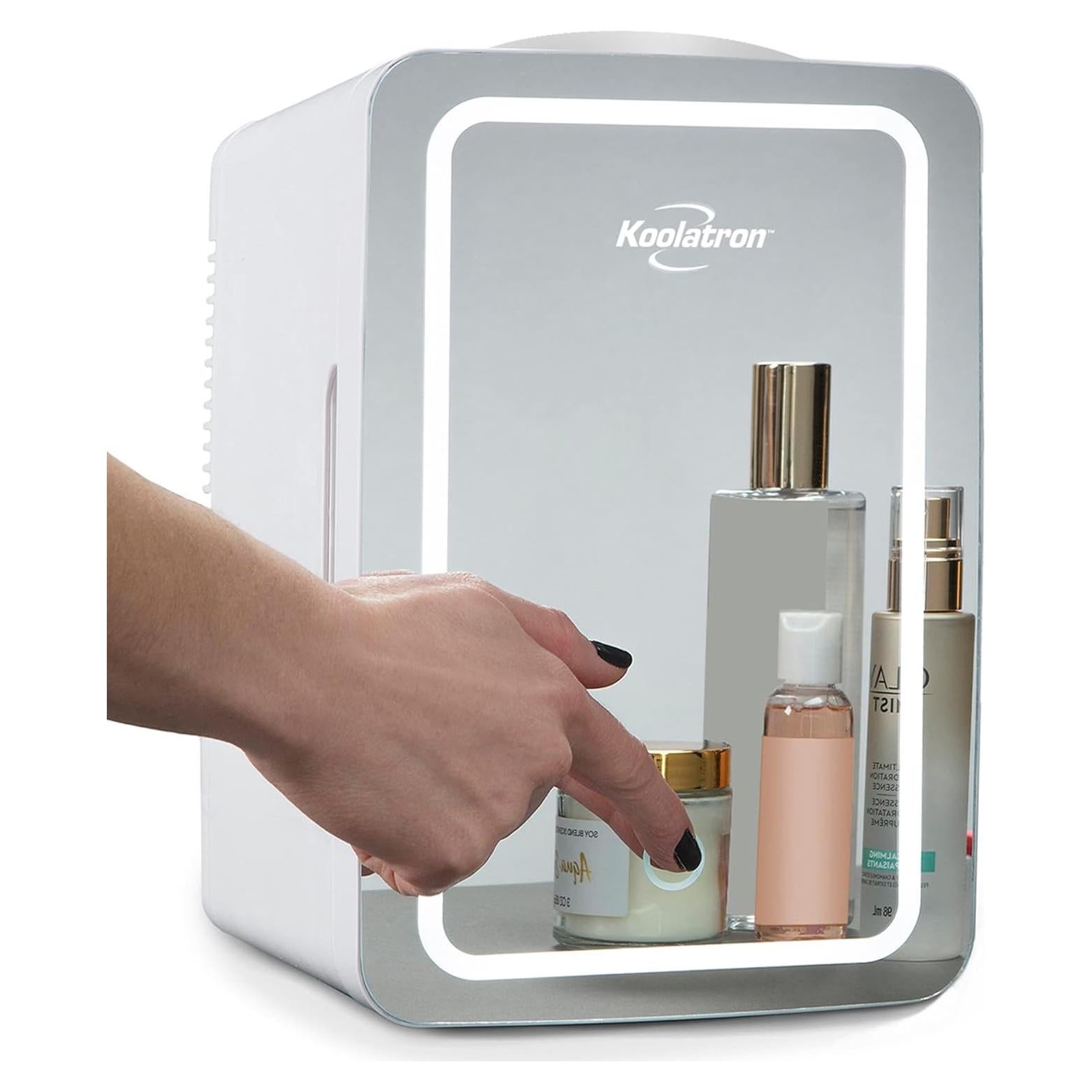 Refrigerador de Cosméticos Koolatron COSM6 6L con Espejo LED
