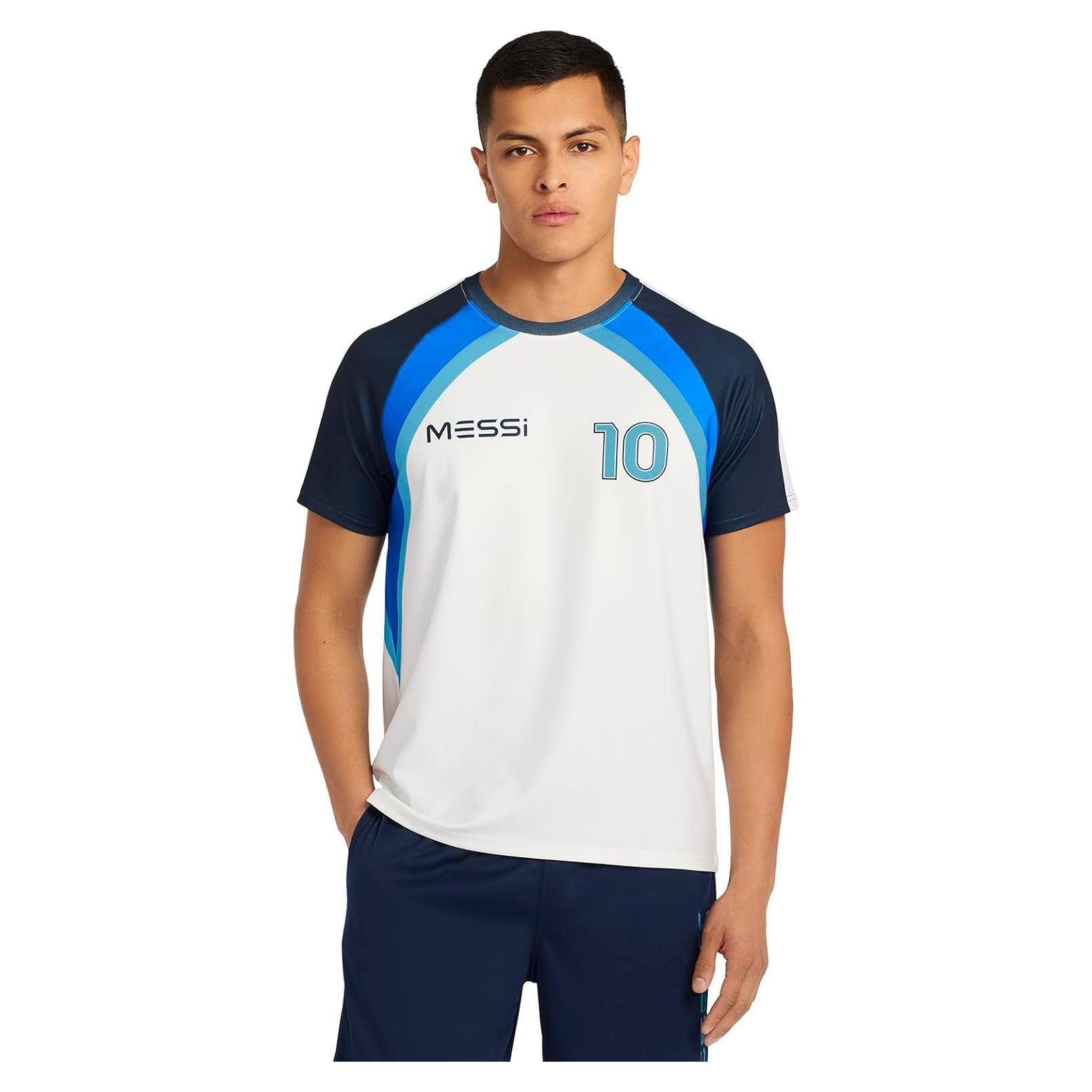 Camiseta de Hombre Messi Heatwave Blanca X-Large