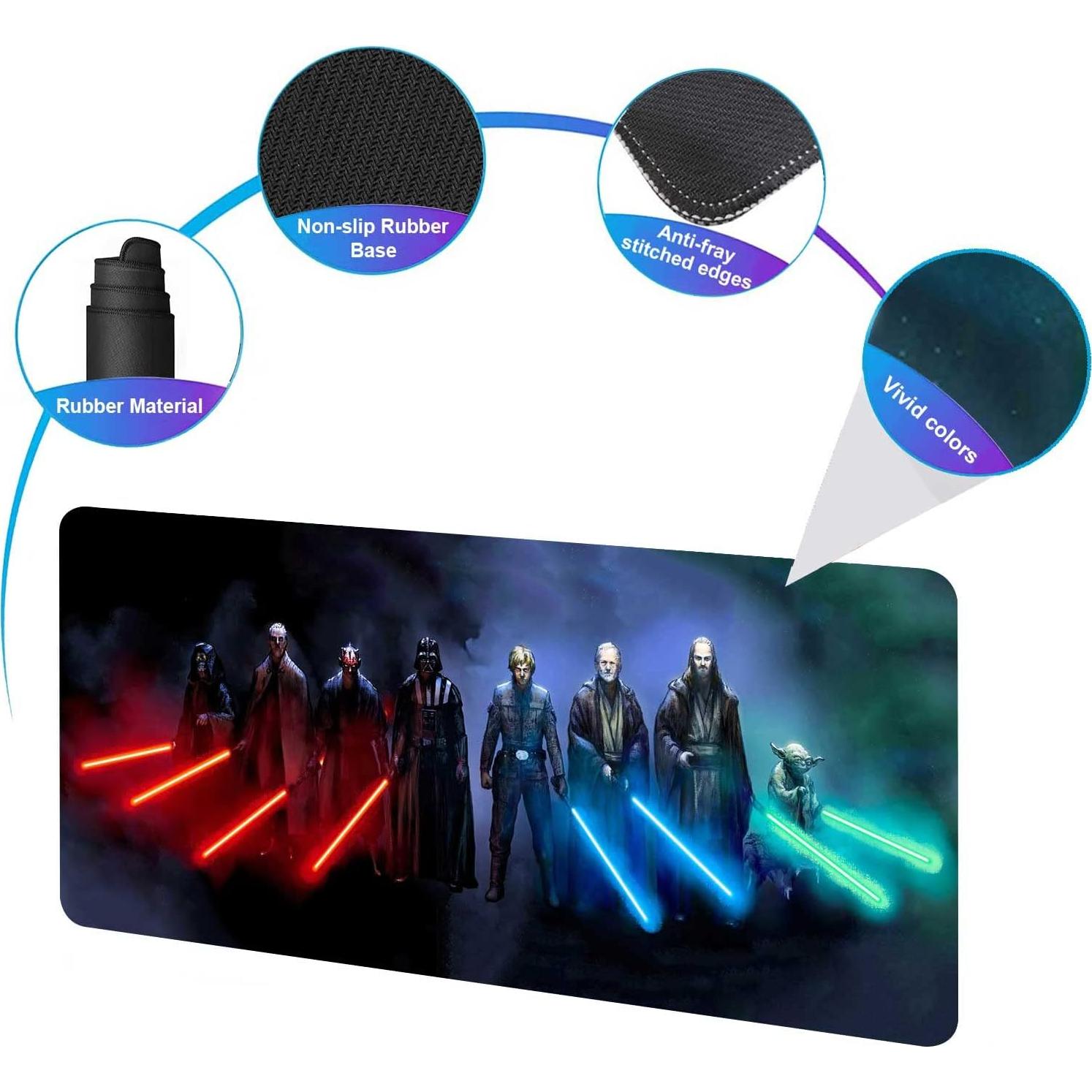 Alfombrilla de Ratón Gaming GZESZT Extra Grande 800x400mm