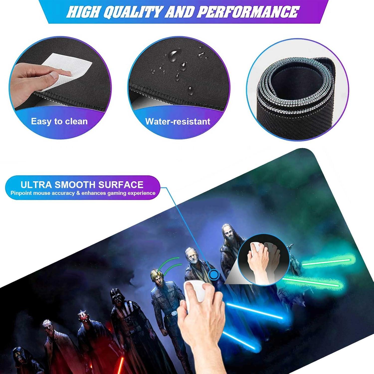 Alfombrilla de Ratón Gaming GZESZT Extra Grande 800x400mm