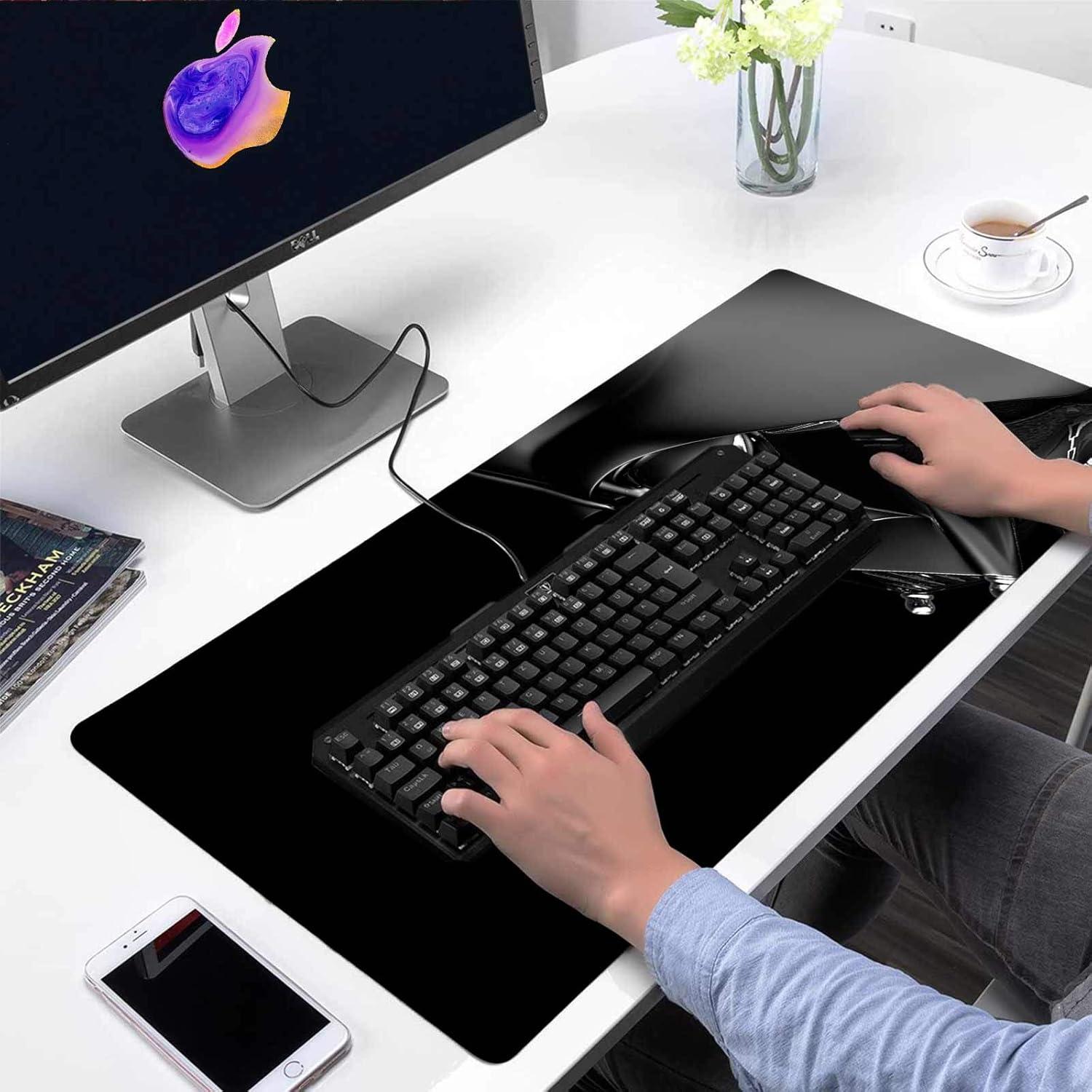 Alfombrilla de Ratón Grande GZESZT 80x40 cm Antideslizante