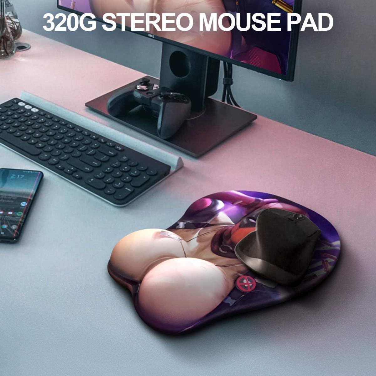 Alfombrilla de Ratón 3D Ergonomica KG-Alpha Deadpool 25.9x22cm