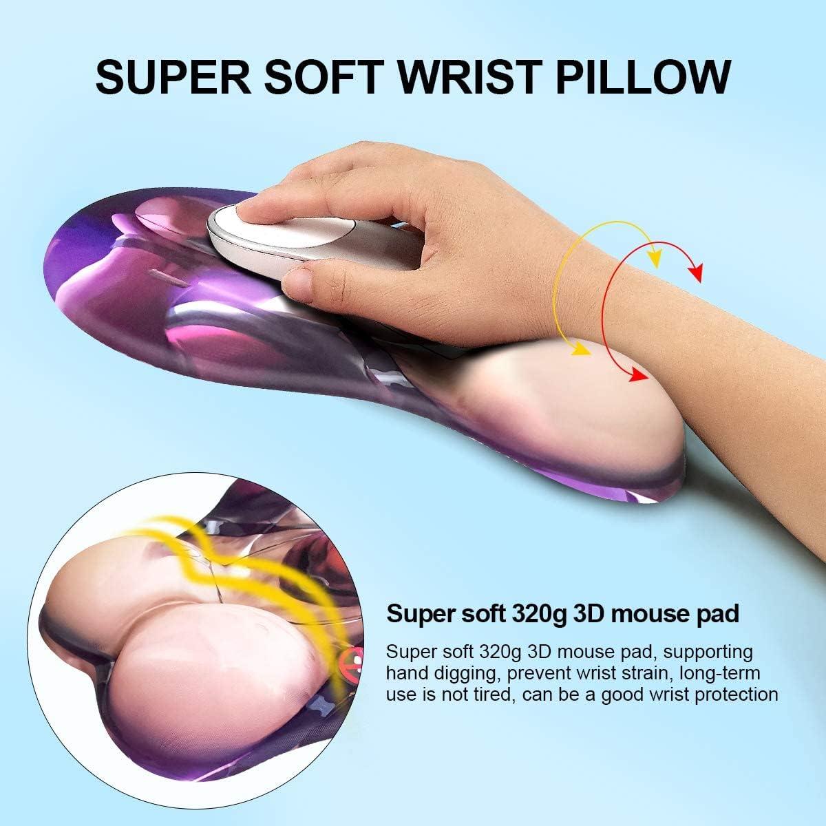 Alfombrilla de Ratón 3D Ergonomica KG-Alpha Deadpool 25.9x22cm