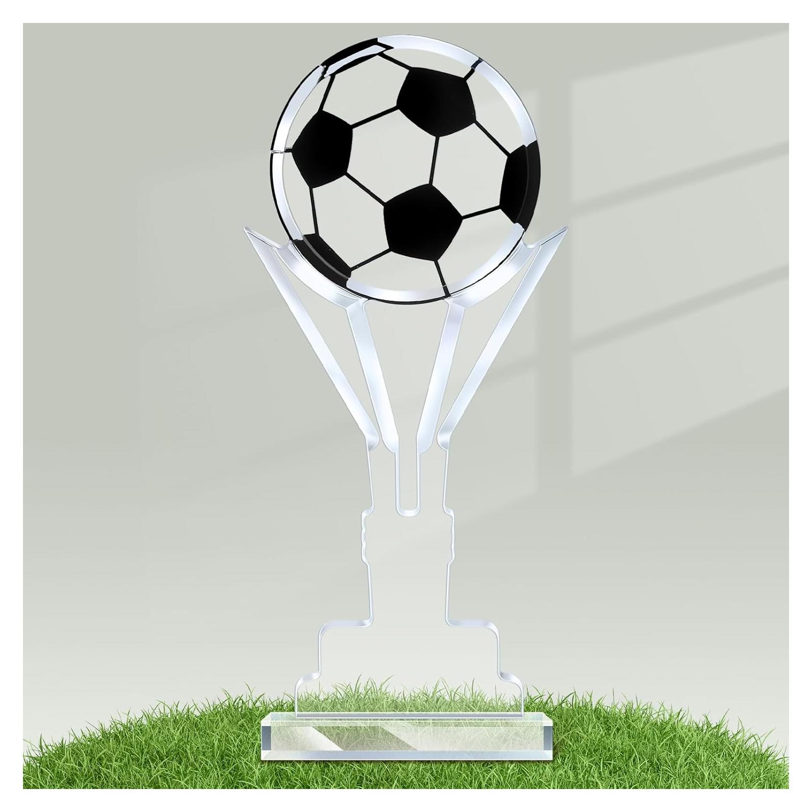 Trofeo de Fútbol Acrílico Moucuny 17 cm para Campeonatos