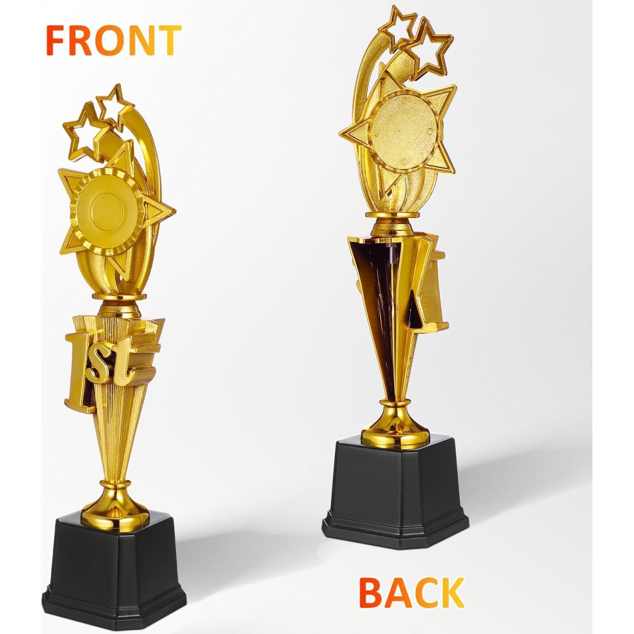 Trofeo Didiseaon 1er Lugar 37.1 cm Dorado de Plástico