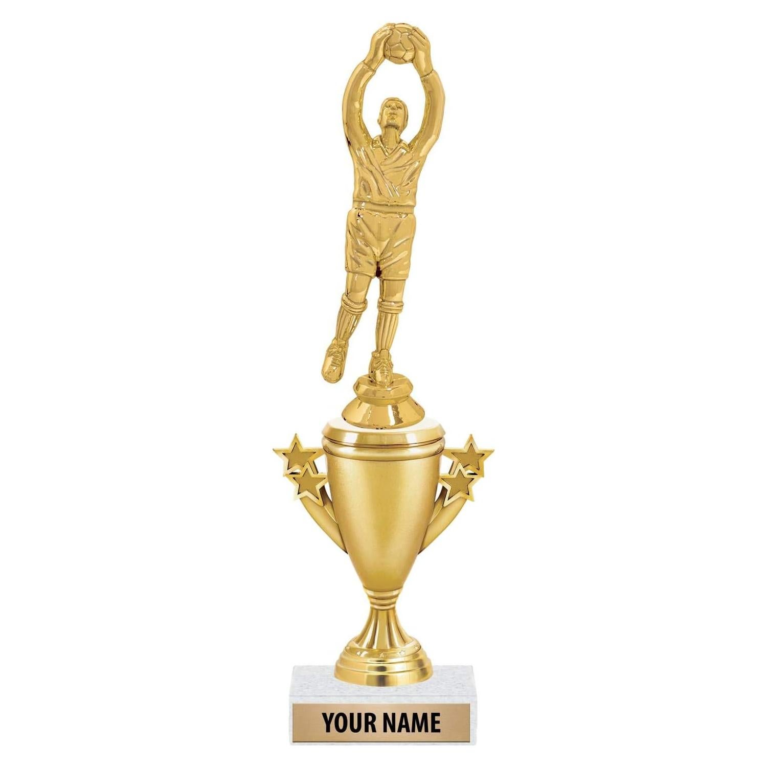Trofeo de Portero de Fútbol Crown 27.3 cm Grabado Personalizado