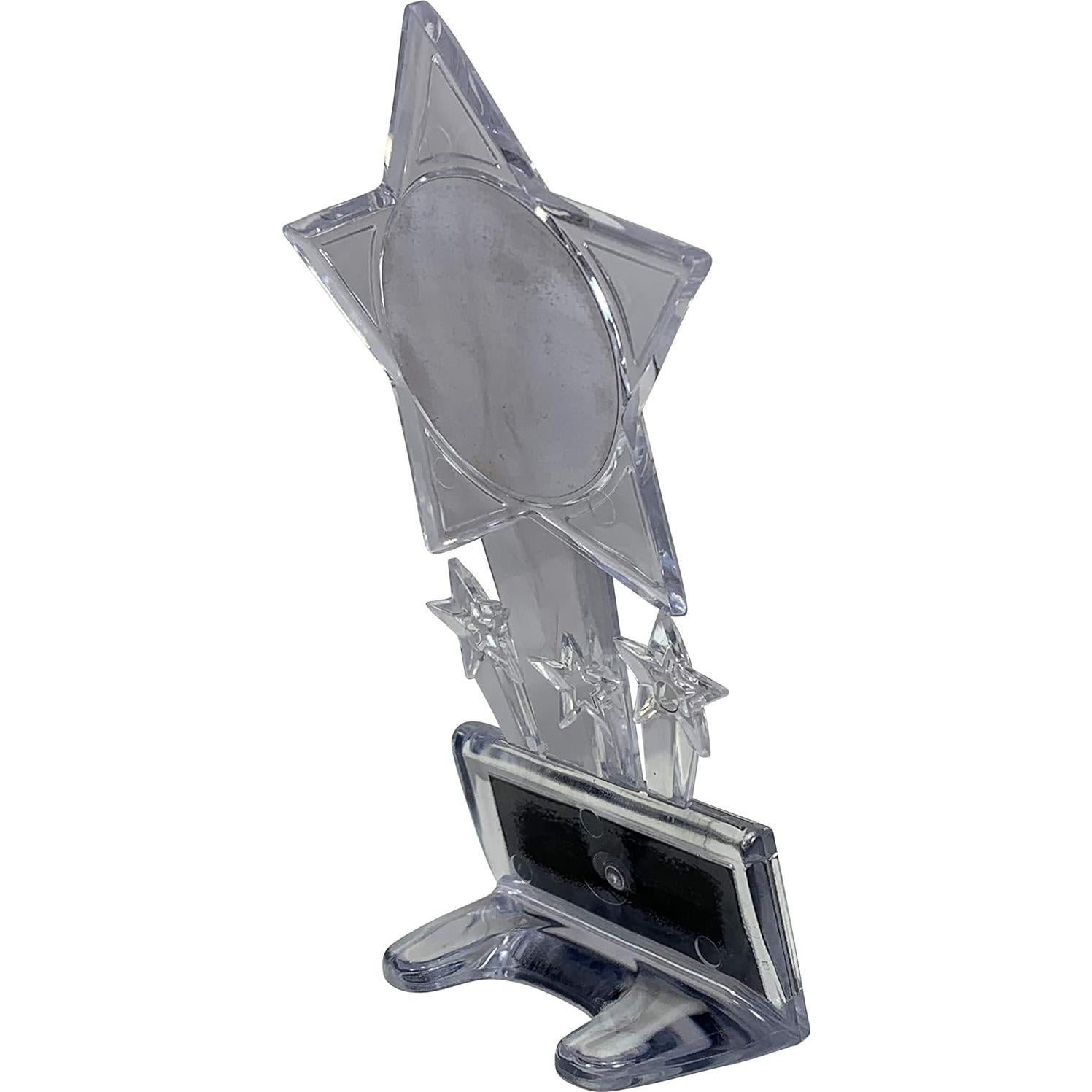 Paquete de 10 Trofeos de Acrílico Medallas Express 16.51 cm