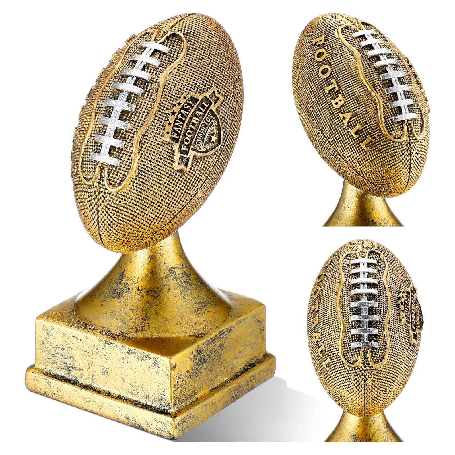 Trofeo de Fútbol Fantasía Wiwiqing 15.24 cm Oro