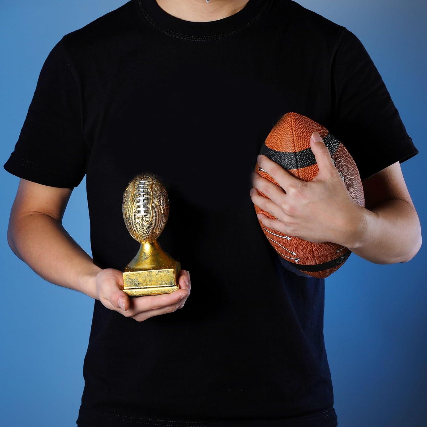 Trofeo de Fútbol Fantasía Wiwiqing 15.24 cm Oro