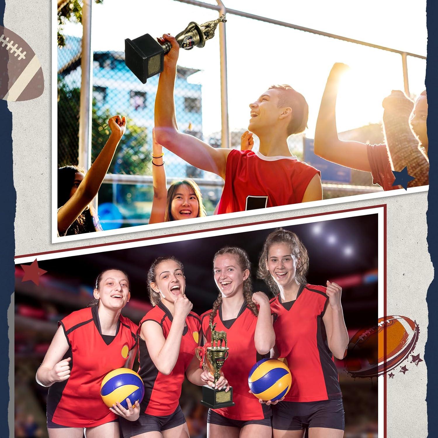 Trofeo de Fútbol Fantasía Tondiamo Cabra Dorado 17.2 cm