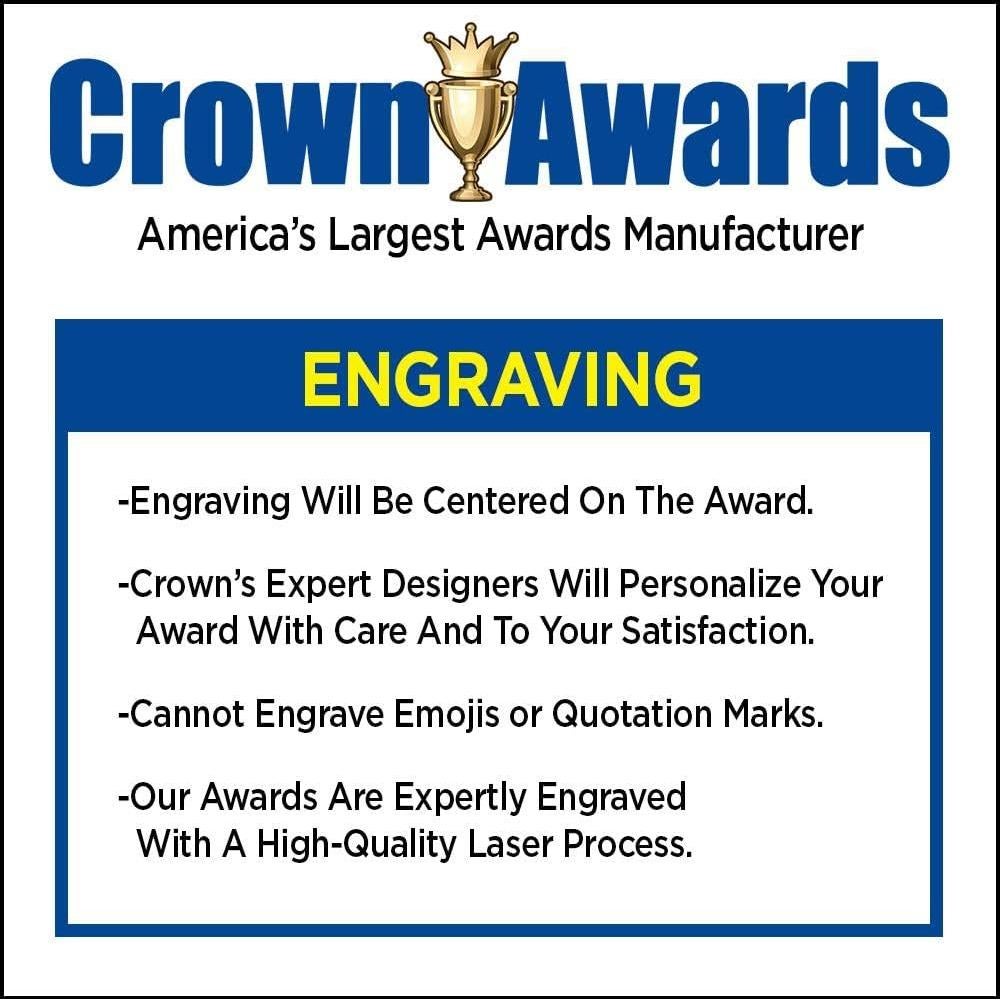 Trofeo Perpetuo de Fútbol Crown Awards 51.4 cm Grabado Incluido