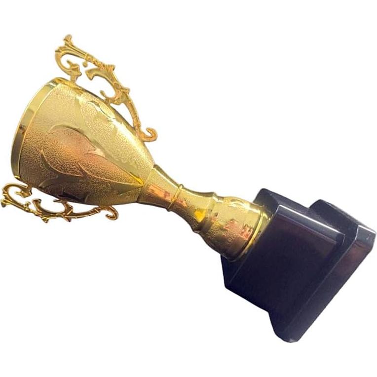 Trofeo Dorado de Plástico Jilukibo 9.7x5.4x14.3 cm