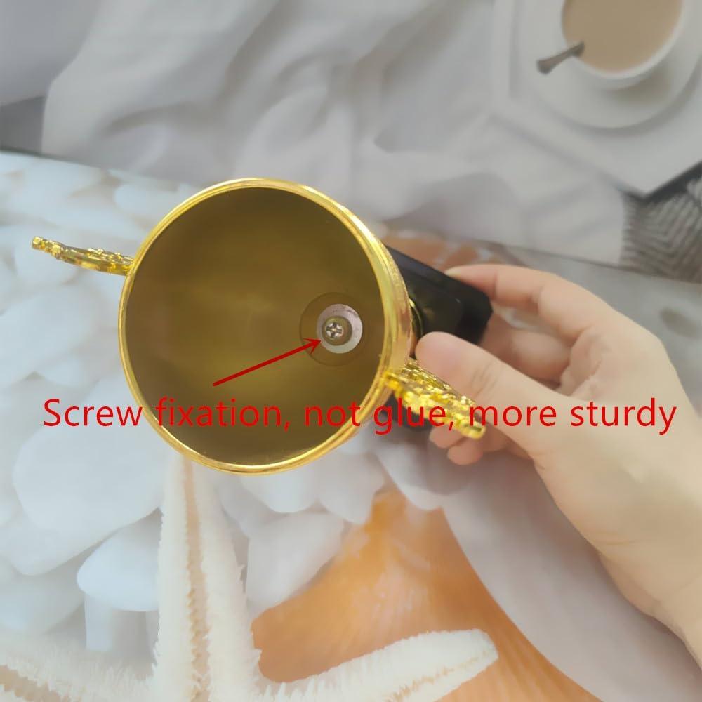 Trofeo Dorado de Plástico Jilukibo 9.7x5.4x14.3 cm