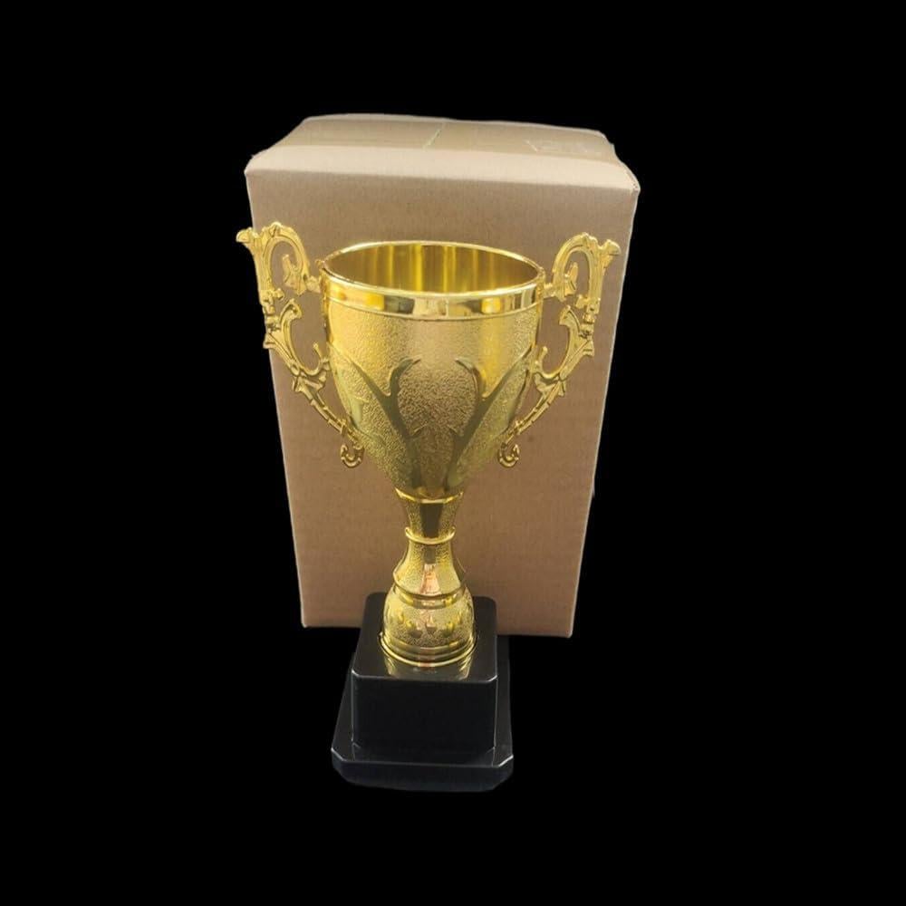 Trofeo Dorado de Plástico Jilukibo 9.7x5.4x14.3 cm