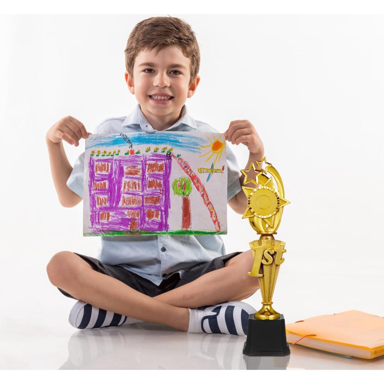 Trofeo Estrella NOLITOY 37cm para Competencias Escolares