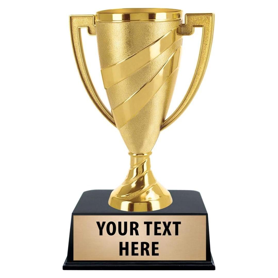 Trofeo Copa de Oro Personalizado Crown Awards 14.6 cm