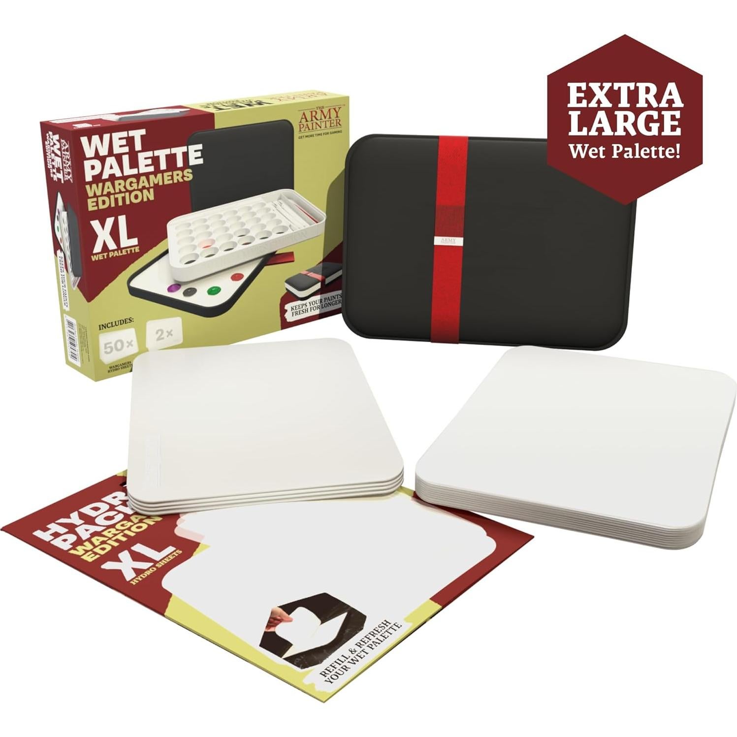 Paleta Húmeda XL The Army Painter Wargamers 27.5x19.8cm