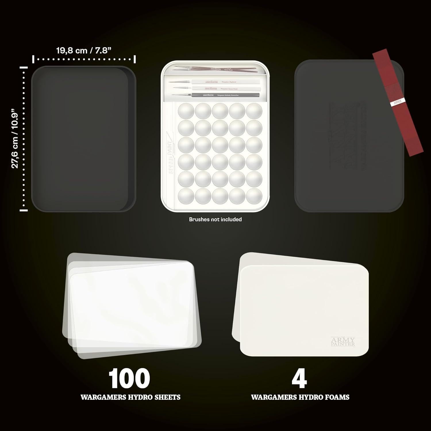 Paleta Húmeda XL The Army Painter Wargamers 27.5x19.8cm