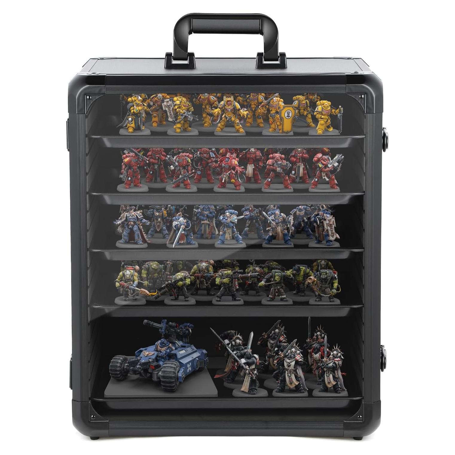 Caja de Almacenamiento Miniatura Tense Edano 6 Bandejas 39.6x33x46.2cm