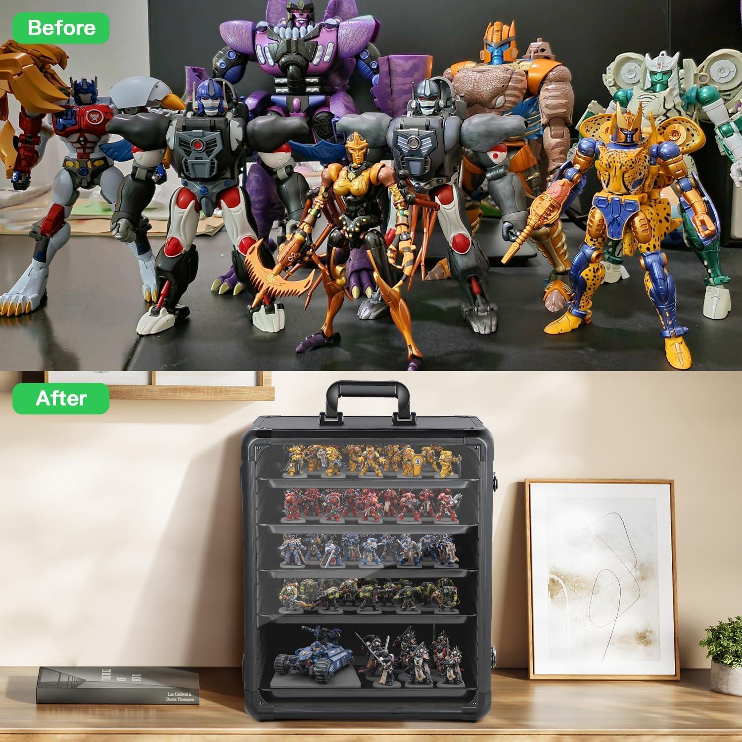 Caja de Almacenamiento Miniatura Tense Edano 6 Bandejas 39.6x33x46.2cm