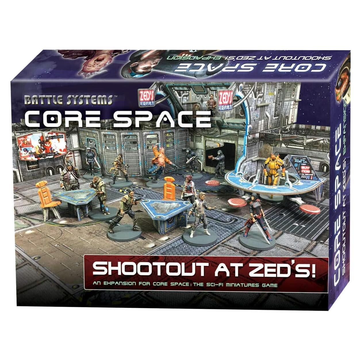Expansión Core Space: Shootout en Zed - Battle Systems - Miniaturas 3D
