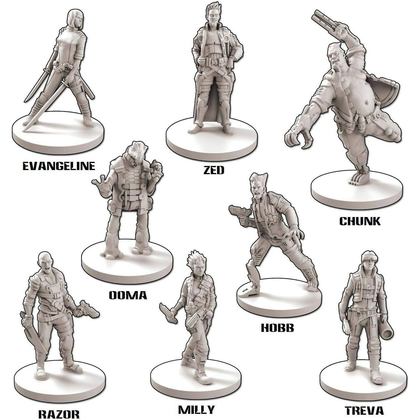 Expansión Core Space: Shootout en Zed - Battle Systems - Miniaturas 3D