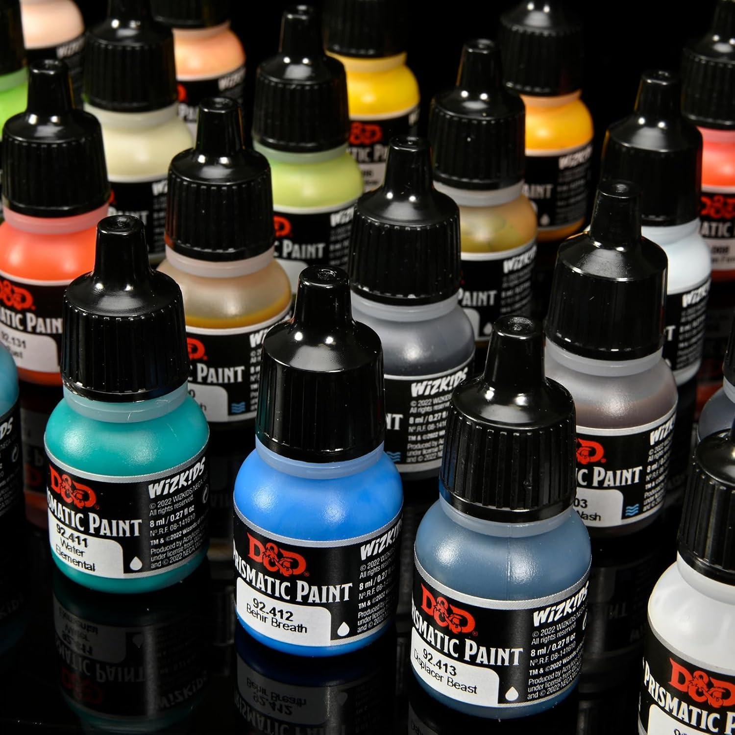 Estuche Básico de Pintura Acrílica D&D Prismática 30 Colores