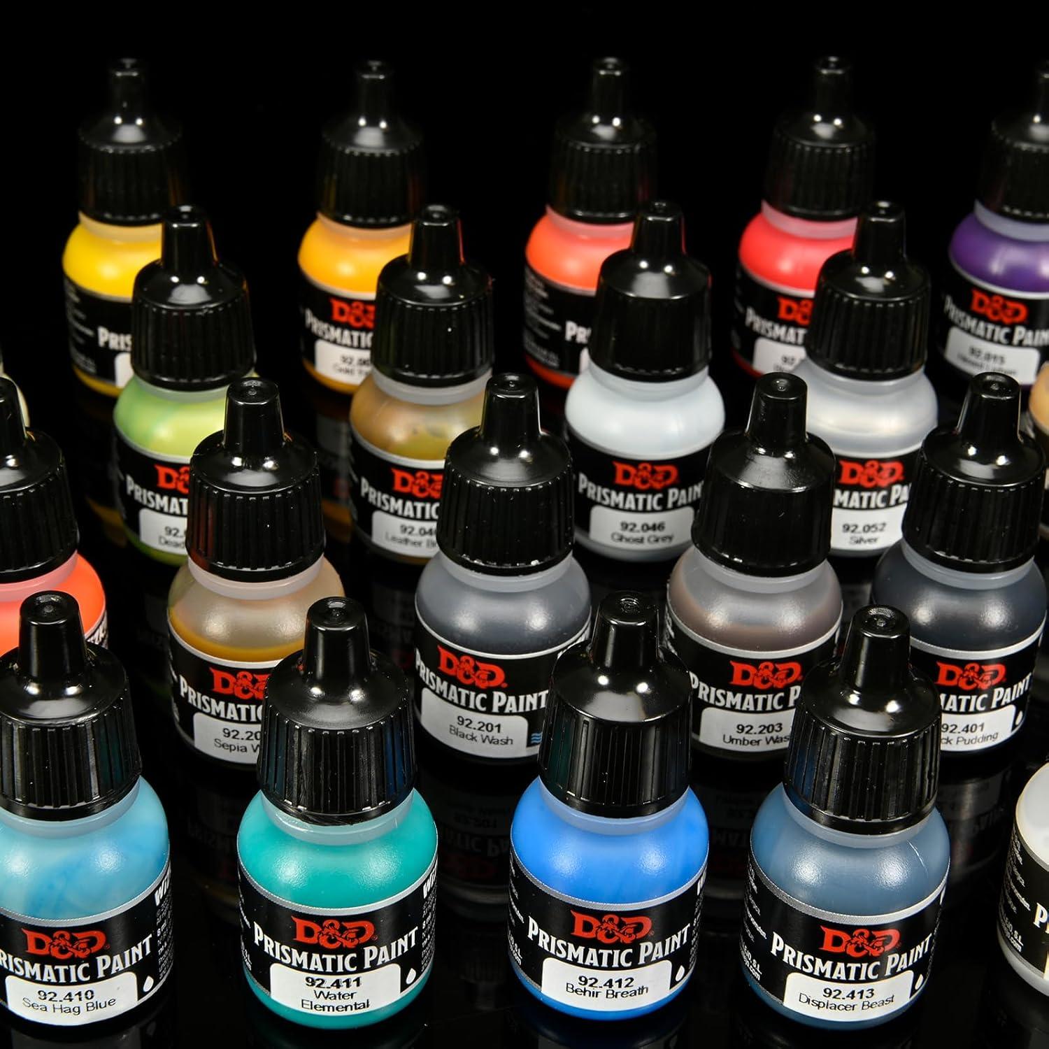 Estuche Básico de Pintura Acrílica D&D Prismática 30 Colores